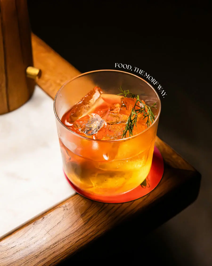 Cocktail photographed by Morf